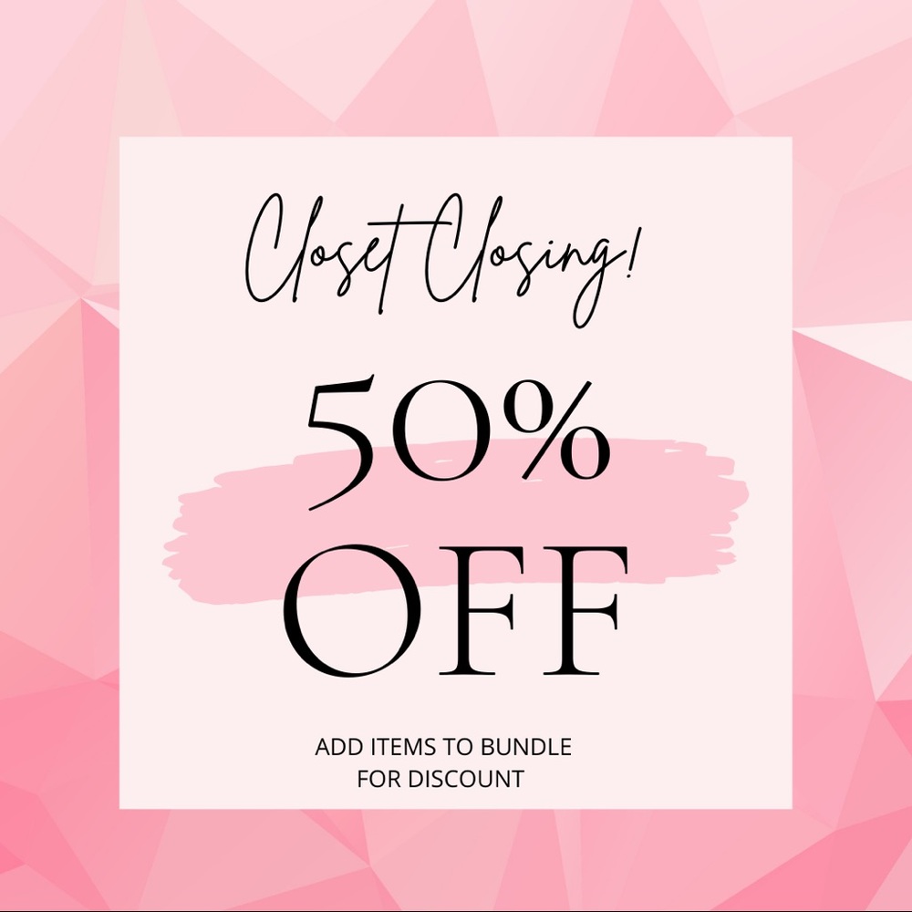 CLOSET CLOSING!